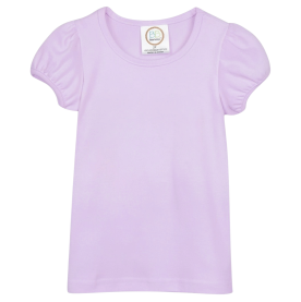Blank Girl's Short Sleeve Plain Tee (No Ruffle)